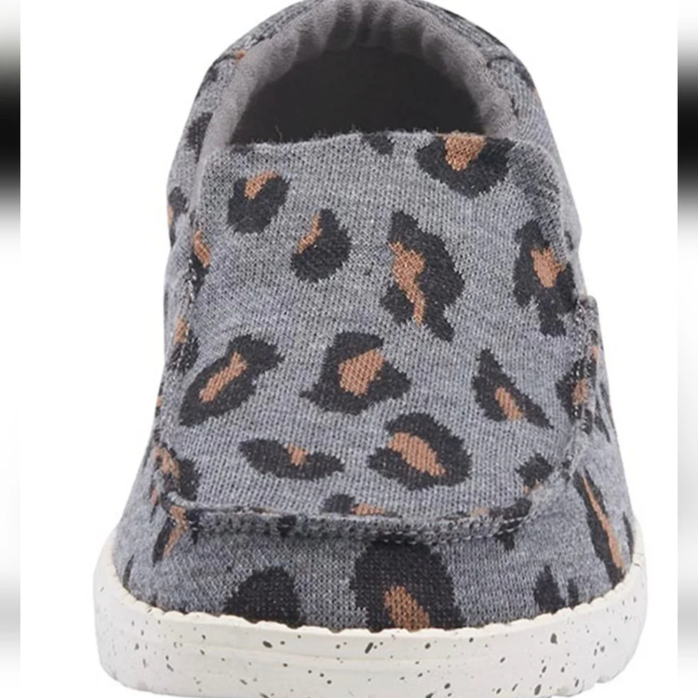 HEY DUDE WOMEN'S MISTY CHARCOAL CHEETAH - Picture 2 of 6
